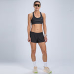 Zoot Sports RUN BOTTOMS Women's Core Run 3" Short - Jet Black