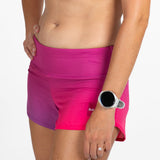 Zoot Sports RUN BOTTOMS Women's Ltd Run 3" Short - Believe