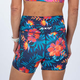 Zoot Sports RUN BOTTOMS Women's Ltd Run 4" Pulse High-Rise Short - Queen K