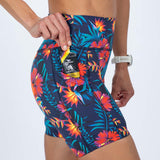 Zoot Sports RUN BOTTOMS Women's Ltd Run 6" Pulse High-Rise Short - Queen K