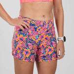 Zoot Sports RUN BOTTOMS Women's Ltd Run 6" Short - Club Aloha