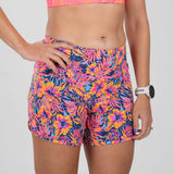 Zoot Sports RUN BOTTOMS Women's Ltd Run 6" Short - Club Aloha