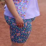 Zoot Sports RUN BOTTOMS Women's Ltd Run Athena 8" Pulse Short - Kaleidoscope