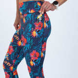 Zoot Sports RUN BOTTOMS Women's Ltd Run High Rise Capri - Queen K