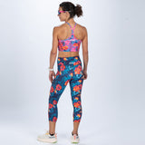 Zoot Sports RUN BOTTOMS Women's Ltd Run High Rise Capri - Queen K