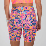Zoot Sports RUN BOTTOMS Women's Ltd Run Pulse Long Short - Club Aloha
