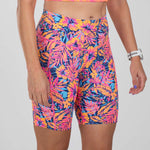 Zoot Sports RUN BOTTOMS Women's Ltd Run Pulse Long Short - Club Aloha