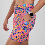 Zoot Sports RUN BOTTOMS Women's Ltd Run Pulse Long Short - Club Aloha