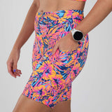 Zoot Sports RUN BOTTOMS Women's Ltd Run Pulse Long Short - Club Aloha