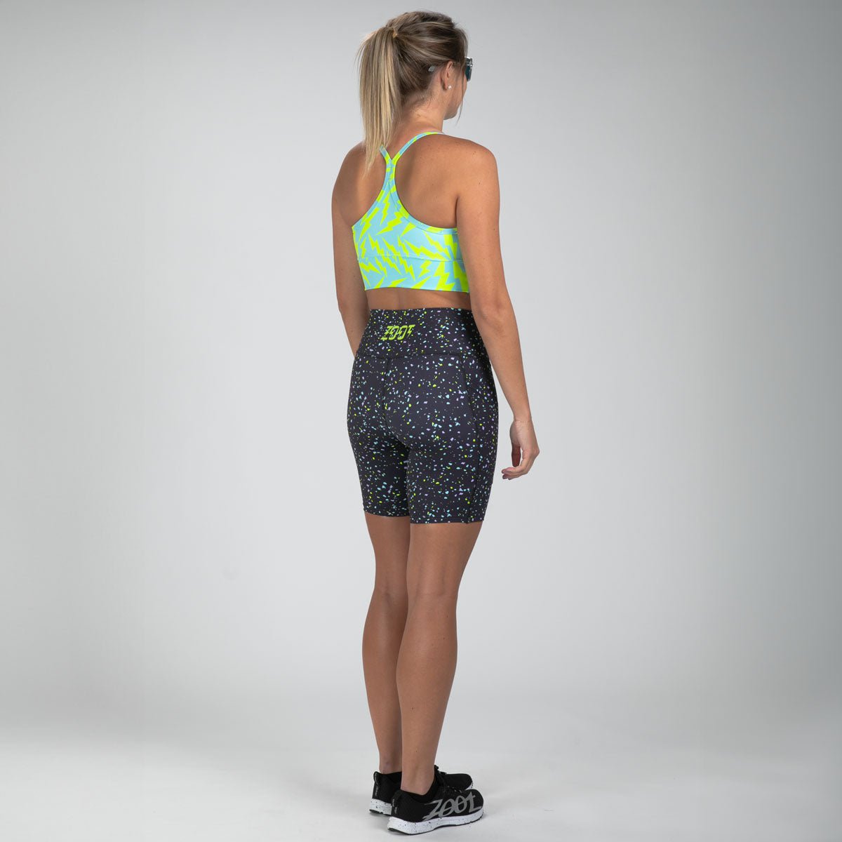 Zoot Sports RUN BOTTOMS Women's Ltd Run Pulse Long Short - Electric