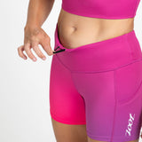 Zoot Sports RUN BOTTOMS Women's Ltd Run Pulse Short - Believe