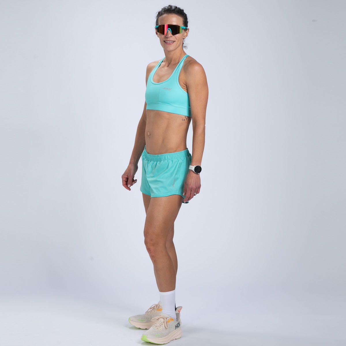 Zoot Sports RUN BRA Women's Core Run Bra - Aqua Blue