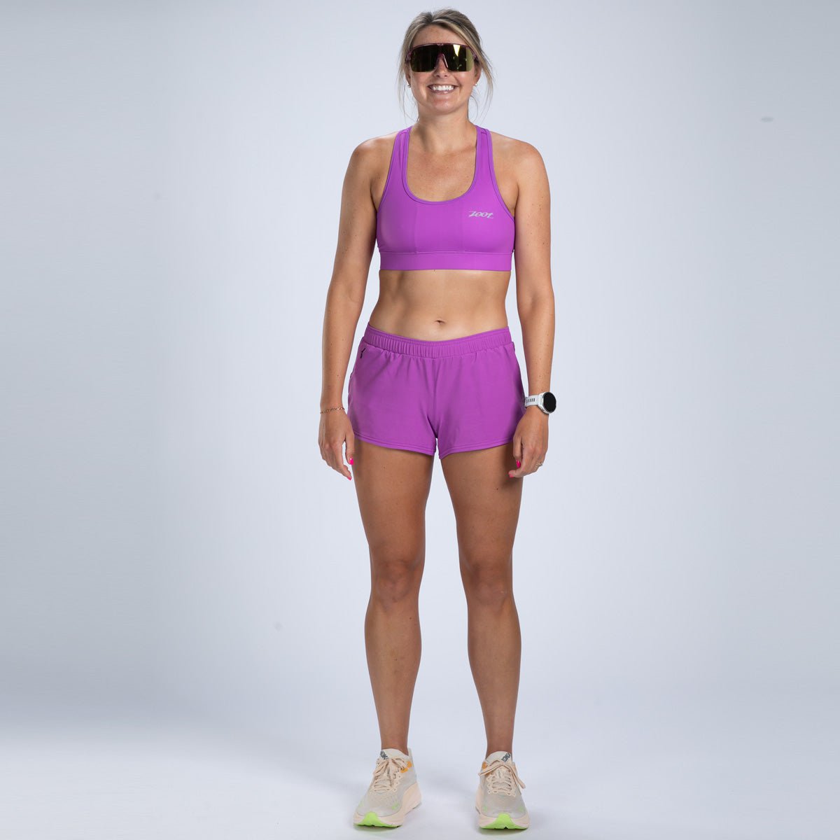 Zoot Sports RUN BRA Women's Core Run Bra - Deep Purple