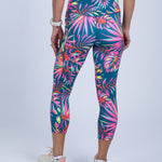 Zoot Sports RUN CAPRIS Women's Ltd Run Pulse High-Rise Capri - Island Original