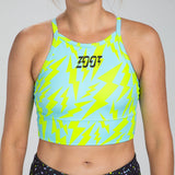 Zoot Sports RUN CROP Women's Ltd Run Crop - Electric