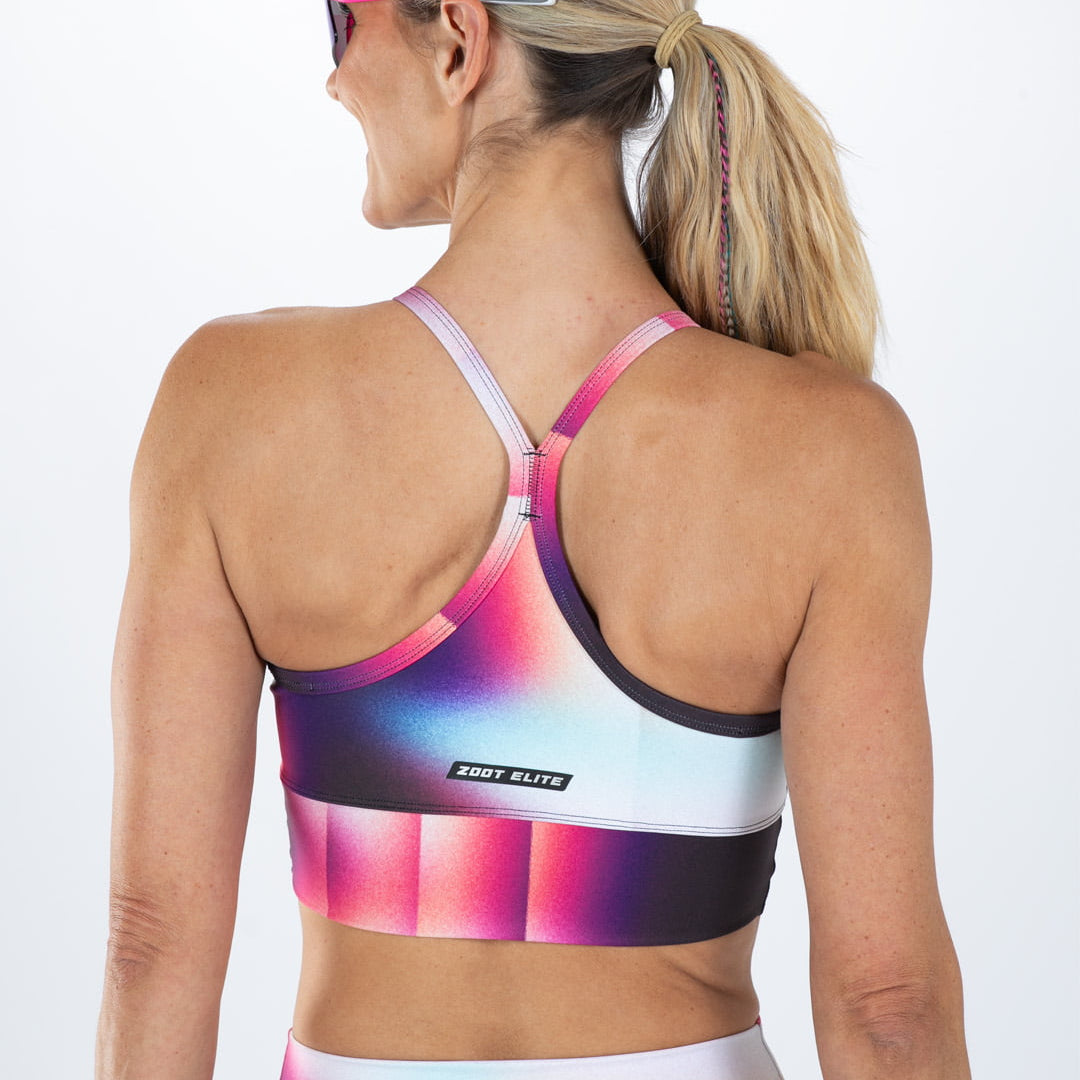 Zoot Sports RUN CROPS Women's Elite Run Crop - Sonic Shift