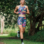 Zoot Sports RUN CROPS Women's Ltd Run Crop - Florescence