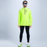 Zoot Sports RUN JACKETS Men's Ltd Run Thermal Half Zip - Hi Viz Yellow