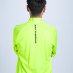 Zoot Sports RUN JACKETS Men's Ltd Run Thermal Half Zip - Hi Viz Yellow