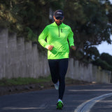 Zoot Sports RUN JACKETS Men's Ltd Run Thermal Half Zip - Hi Viz Yellow