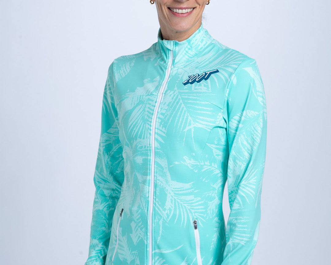 Zoot Sports RUN JACKETS Women's Ltd Run Pulse Jacket - Island Original