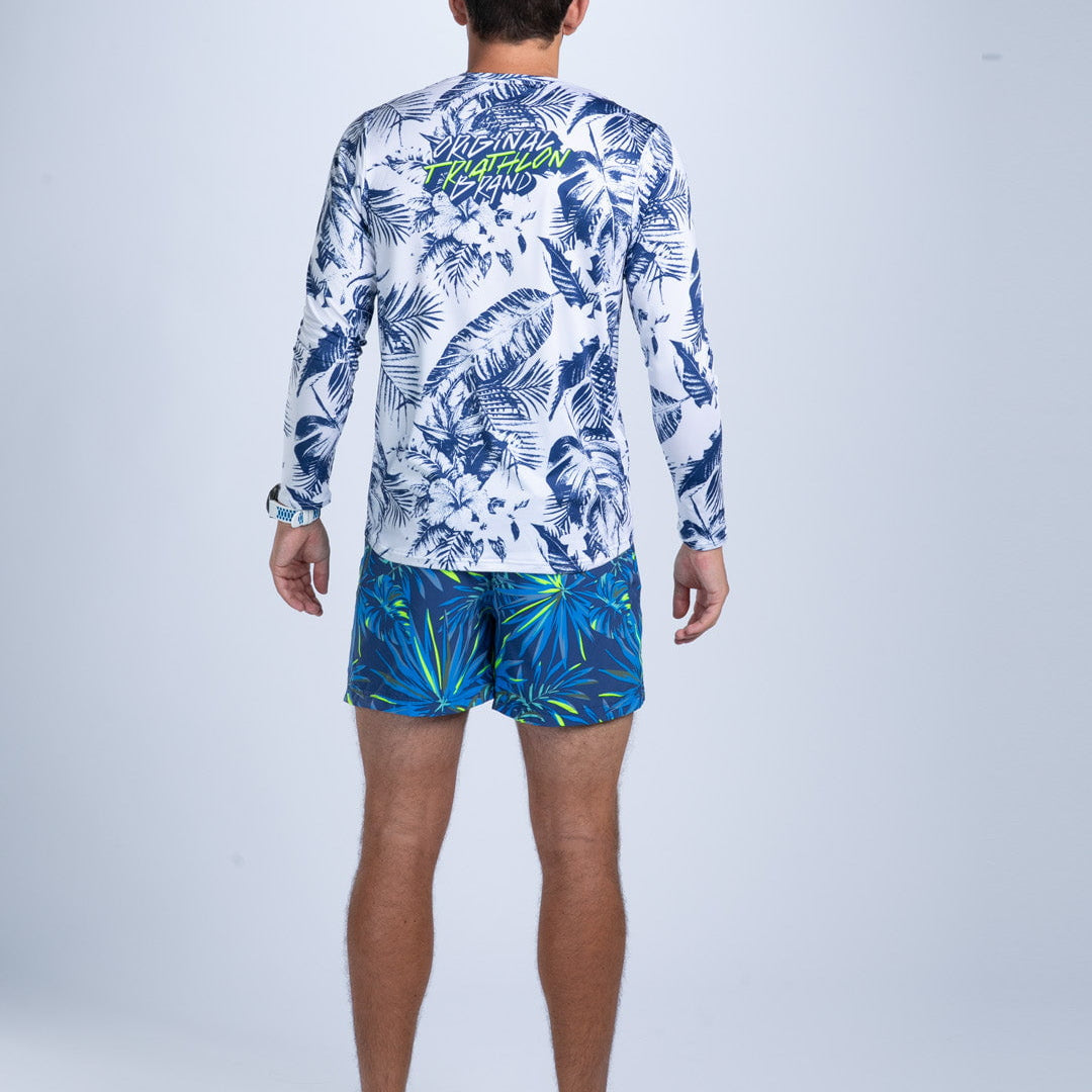 Zoot Sports RUN LONG SLEEVE TEES Men's Ltd Run Long Sleeve Tee - Island Original