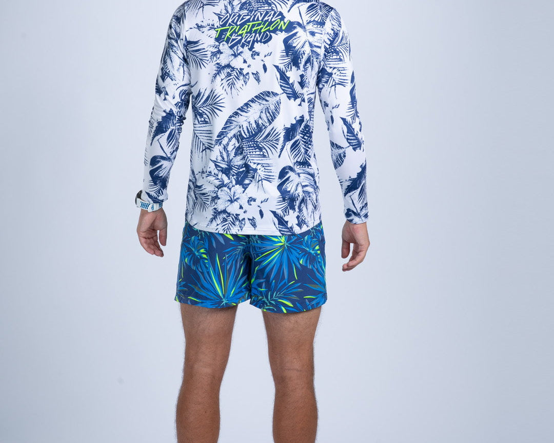 Zoot Sports RUN LONG SLEEVE TEES Men's Ltd Run Long Sleeve Tee - Island Original