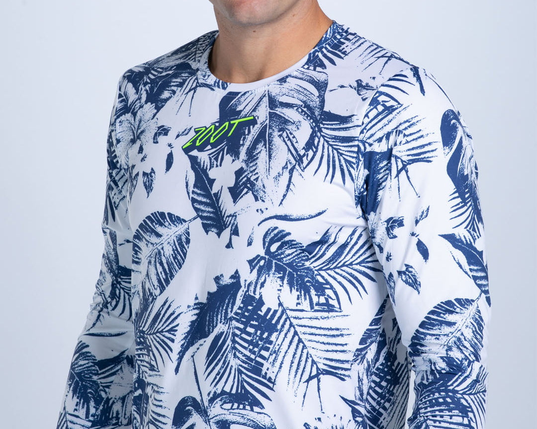 Zoot Sports RUN LONG SLEEVE TEES Men's Ltd Run Long Sleeve Tee - Island Original