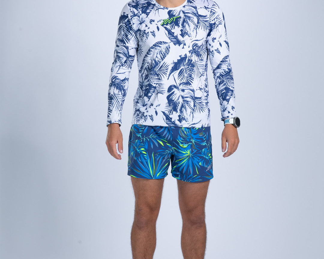 Zoot Sports RUN LONG SLEEVE TEES Men's Ltd Run Long Sleeve Tee - Island Original