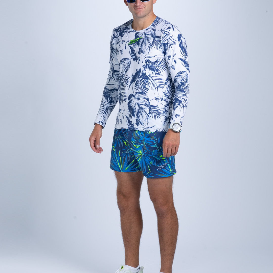 Zoot Sports RUN LONG SLEEVE TEES Men's Ltd Run Long Sleeve Tee - Island Original