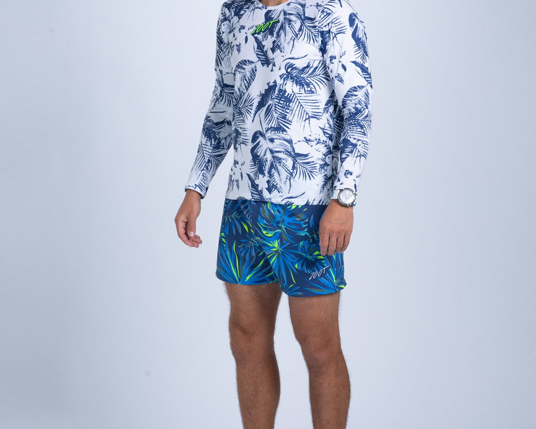 Zoot Sports RUN LONG SLEEVE TEES Men's Ltd Run Long Sleeve Tee - Island Original