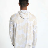 Zoot Sports RUN LONG SLEEVE TEES Men's Ltd Run Sun Stop Hoodie - Hibiscus