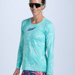 Zoot Sports RUN LONG SLEEVE TEES Women's Ltd Run Long Sleeve Tee - Island Original