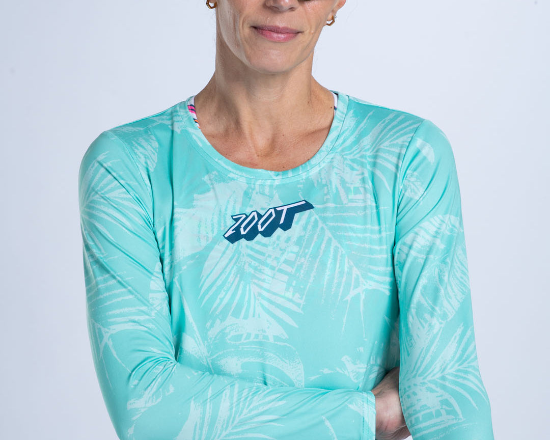 Zoot Sports RUN LONG SLEEVE TEES Women's Ltd Run Long Sleeve Tee - Island Original