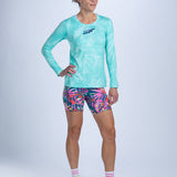 Zoot Sports RUN LONG SLEEVE TEES Women's Ltd Run Long Sleeve Tee - Island Original