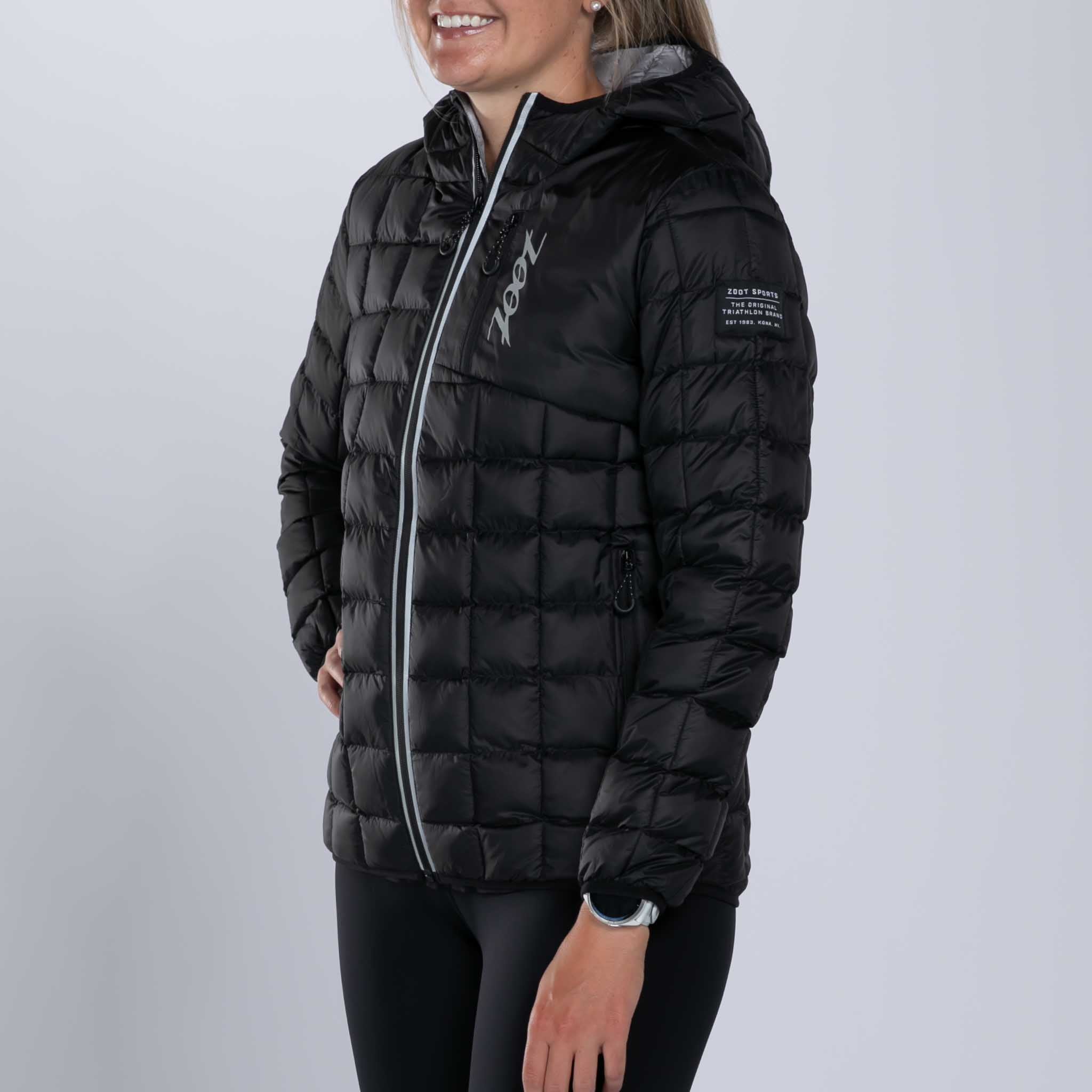 Womens Elite Puffer Jacket Black
