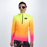 Zoot Sports RUN OUTERWEAR Women's Ltd Run Thermal 1/2 Zip - Tropical Magic