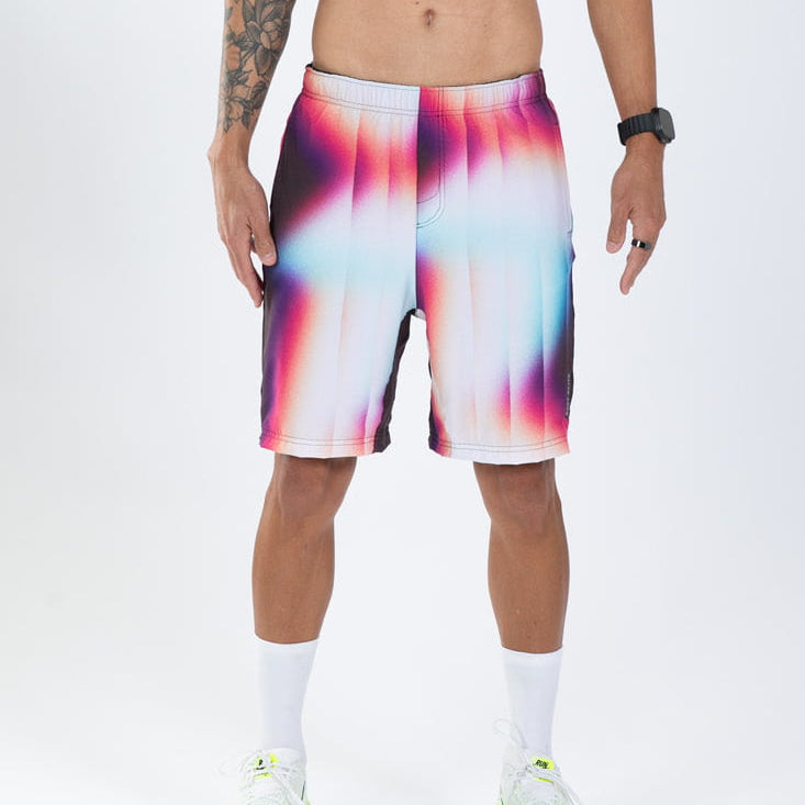 Zoot Sports RUN SHORTS 2-1 BOXER BRIEF Men's Elite Run 8" Short 2 in 1 - Sonic Shift