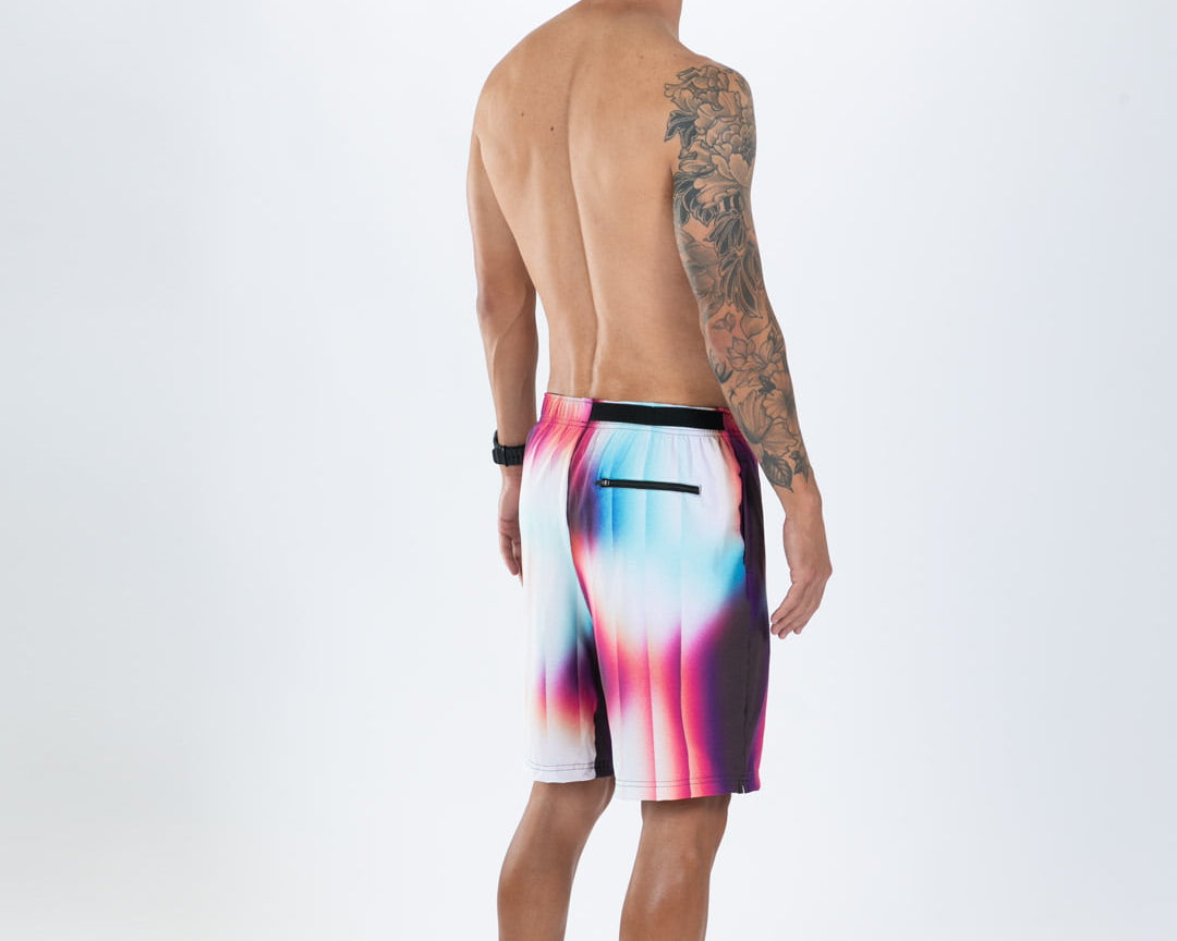 Zoot Sports RUN SHORTS 2-1 BOXER BRIEF Men's Elite Run 8" Short 2 in 1 - Sonic Shift