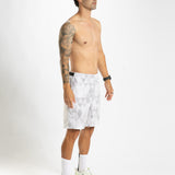 Zoot Sports RUN SHORTS 2-1 BOXER BRIEF Men's Elite Run 8" Short 2 in 1 - Sonic White