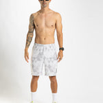 Zoot Sports RUN SHORTS 2-1 BOXER BRIEF Men's Elite Run 8" Short 2 in 1 - Sonic White