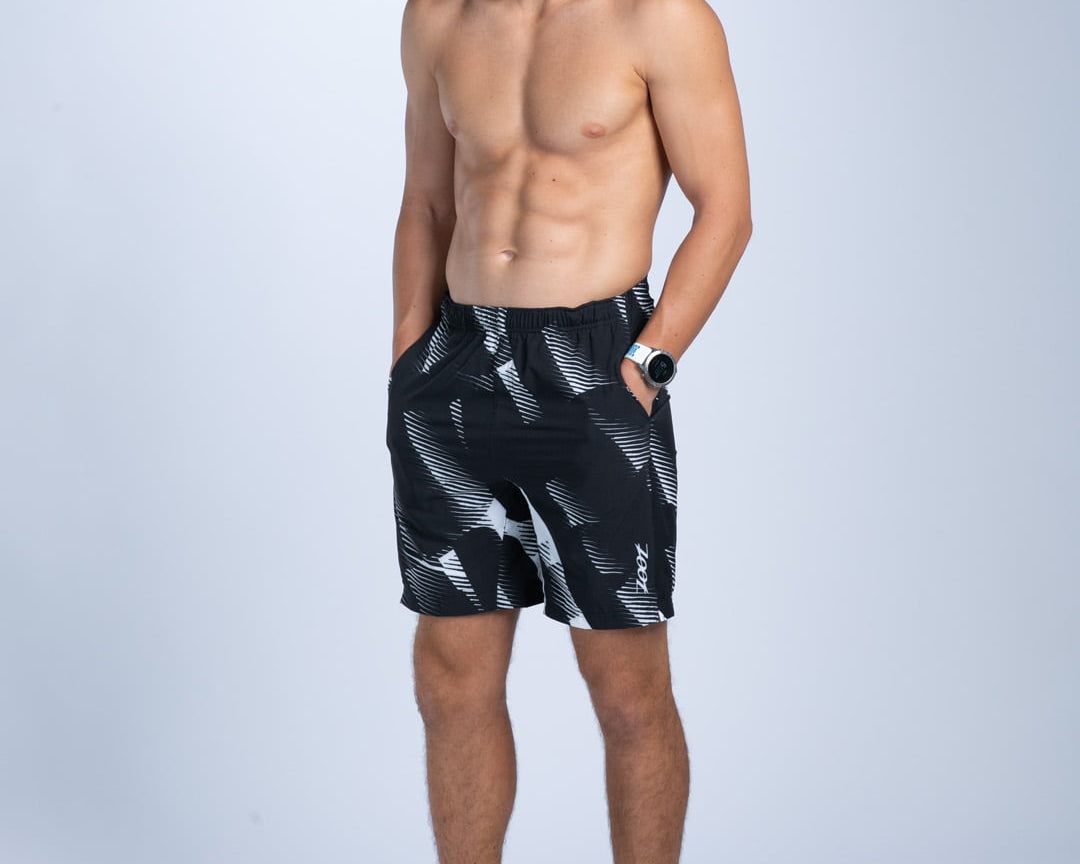 Zoot Sports RUN SHORTS 2-1 BOXER BRIEF Men's Ltd Run 8" 2 in 1 Short - Icon