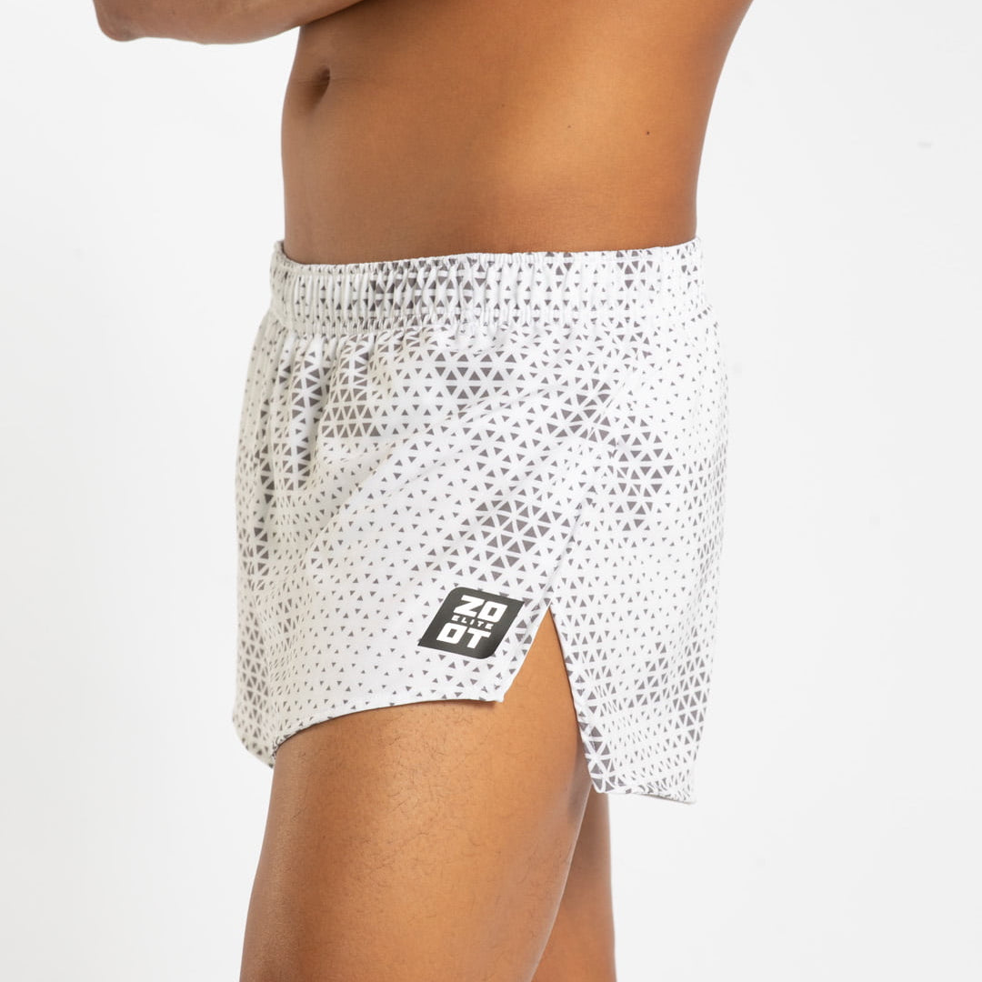 Zoot Sports RUN SHORTS 2" INSEAM Men's Elite Run 2" Short - Sonic White