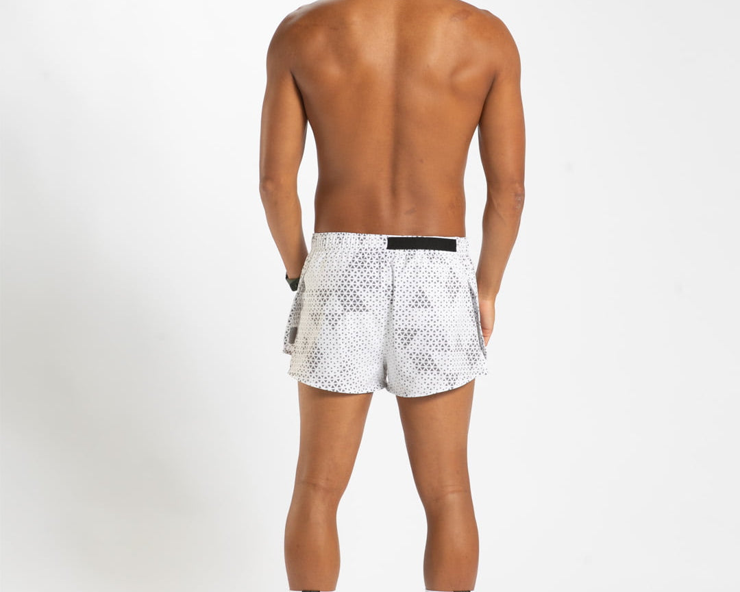 Zoot Sports RUN SHORTS 2" INSEAM Men's Elite Run 2" Short - Sonic White