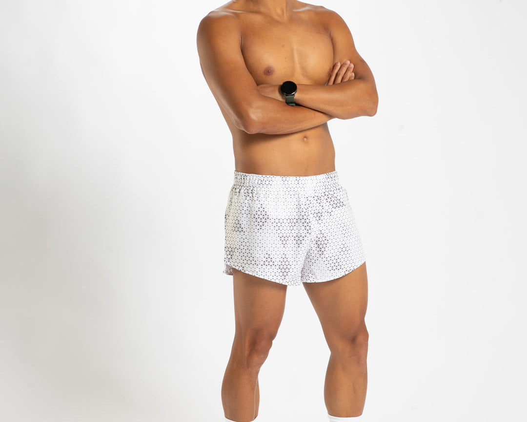 Zoot Sports RUN SHORTS 2" INSEAM Men's Elite Run 2" Short - Sonic White