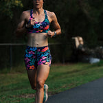 Zoot Sports RUN SHORTS 4" INSEAM Women's Ltd Run 4" Pulse High-Rise Short - Florescence