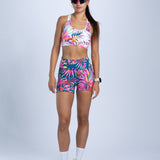 Zoot Sports RUN SHORTS 4" INSEAM Women's Ltd Run 4" Pulse High-Rise Short - Island Original