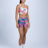 Zoot Sports RUN SHORTS 4" INSEAM Women's Ltd Run 4" Pulse High-Rise Short - Island Original