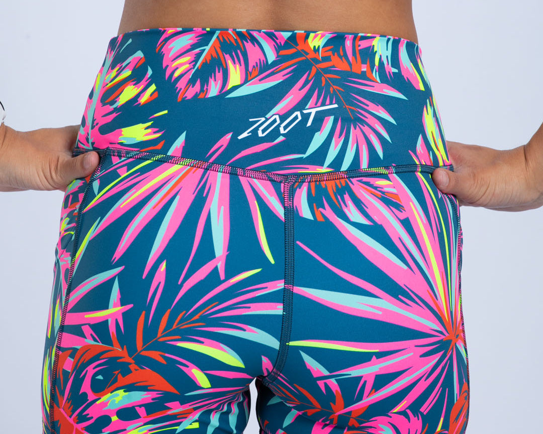 Zoot Sports RUN SHORTS 4" INSEAM Women's Ltd Run 4" Pulse High-Rise Short - Island Original