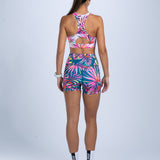 Zoot Sports RUN SHORTS 4" INSEAM Women's Ltd Run 4" Pulse High-Rise Short - Island Original